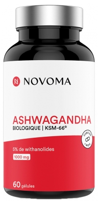 Novoma Ashwagandha KSM-66 Bio 60 Gélules