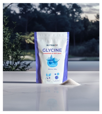 Nutri&Co Glycine Crystallisée 100% Pure 300 g 