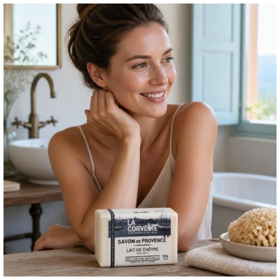 La Corvette Savon de Provence Lait de Chèvre Extra-Doux 200 g
