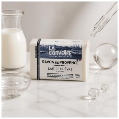 La Corvette Savon de Provence Lait de Chèvre Extra-Doux 200 g
