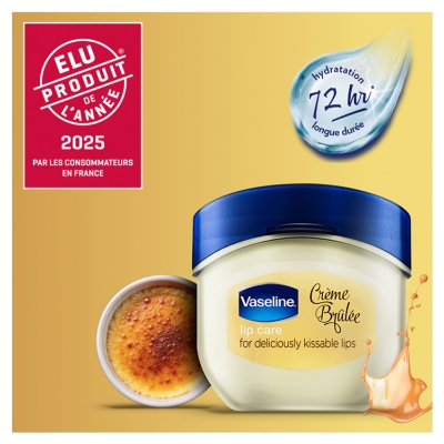 Vaseline Baume à Lèvres Crème Brûlée Délicieuses 7 g