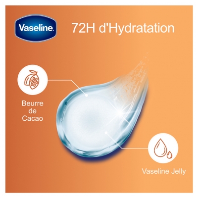 Vaseline Baume à Lèvres Beurre de Cacao Brillantes 7 g