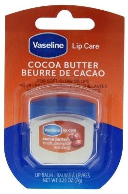 Vaseline Baume à Lèvres Beurre de Cacao Brillantes 7 g