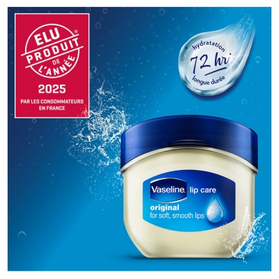 Vaseline Baume à Lèvres Original Lisses 7 g