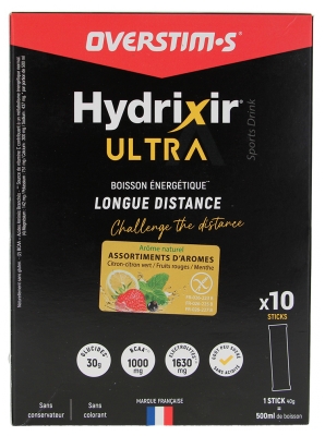 Overstims Hydrixir Assortiments d'Arômes 10 Unités