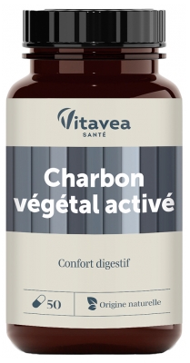 Vitavea Charbon Végétal Activé 50 Unités
