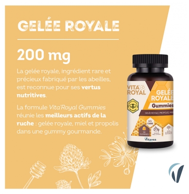 Vitavea Vita'Royal Gelée Royale Lot de 2 x 30 Unités Offre Spéciale 