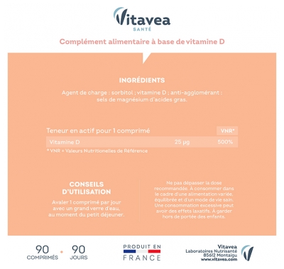Vitavea Vitamine D+