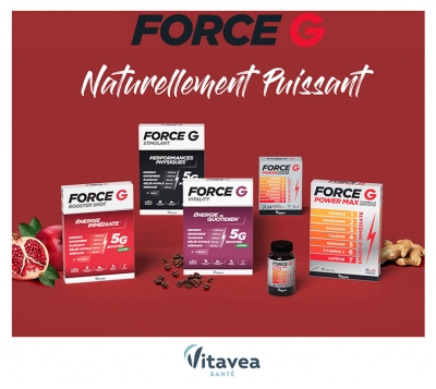Vitavea Force G Booster Shot Énergie Immédiate 10 Unités