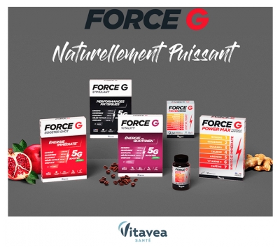 Vitavea Force G Vitality Énergie au Quotidien 15 Unités + 5 Offertes