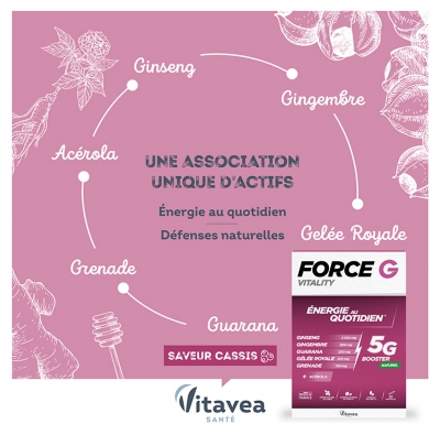 Vitavea Force G Vitality Énergie au Quotidien 10 Unités