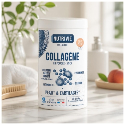 Nutrivie Collagène en Poudre 20 Unités