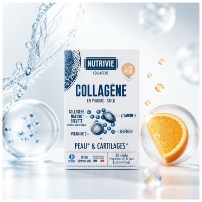Nutrivie Collagène en Poudre 20 Unités