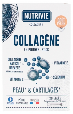 Nutrivie Collagène en Poudre 20 Unités
