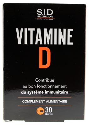 S.I.D Nutrition Vitamine D 30 Unités