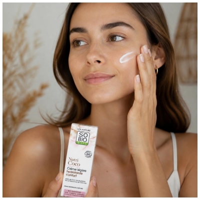 Léa Nature SO BIO étic Nutri Coco Crème Légère Hydratante Confort Biologique 50 ML