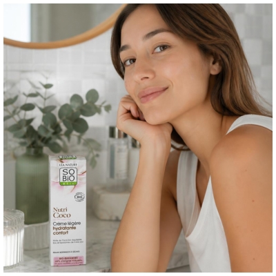 Léa Nature SO BIO étic Nutri Coco Crème Légère Hydratante Confort Biologique 50 ML