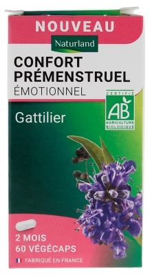Naturland Confort Prémenstruel Émotionnel Bio 60 Unités