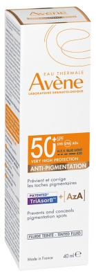 Avène Fluide Teinté Anti Pigmentation SPF 50 + 40 ML