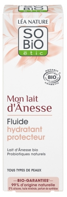 Léa Nature SO BIO étic Mon Lait d'Ânesse Fluide Hydratant Protecteur Biologique 50 ML