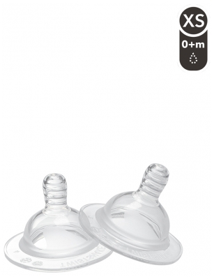 Twistshake 2 Tétines Anti-Colique XS Dès la Naissance