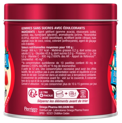 Valda Fruits Rouges 140 g
