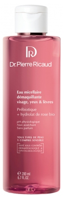 Dr Pierre Ricaud Eau Micellaire Démaquillante Prébiotique + Hydrolat de Rose Bio 200 ml