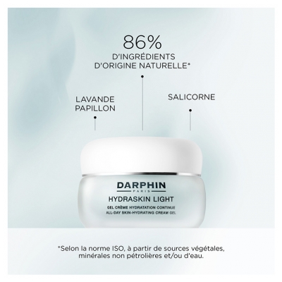 Darphin Hydraskin : Hydratation Light Gel Crème Hydratation Continue 50 ml