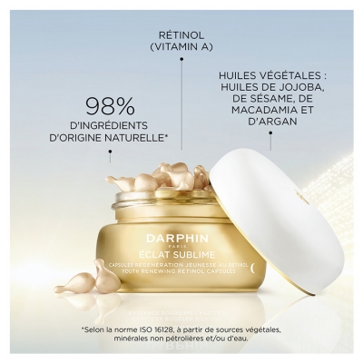 Darphin Éclat Sublime Nuit Lisse Unifie Retexturise 60 Capsules