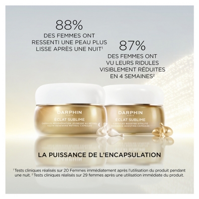 Darphin Éclat Sublime Nuit Lisse Unifie Retexturise 60 Capsules