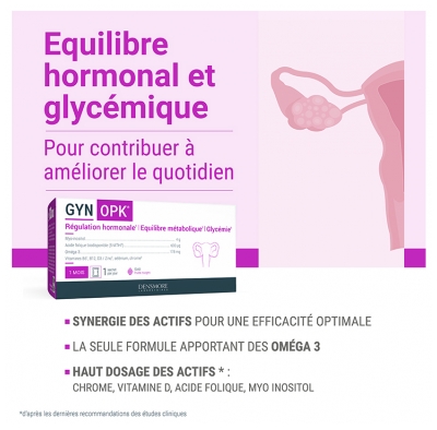 Densmore Gyn OPK Équilibre métabolique 30 Sachets