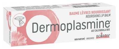 Boiron Dermoplasmine Baume Lèvres Nourrissant au Calendula 10 g
