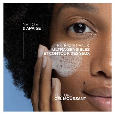 La Roche-Posay Tolériane Gel Moussant Nettoyant Peaux Sensibles à Réactives 400 ml