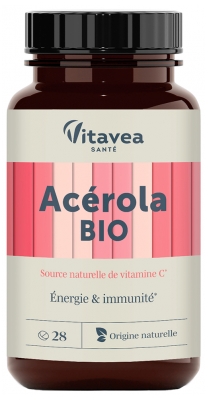 Vitavea Acerola Énergie & Immunité Bio 28 Unités