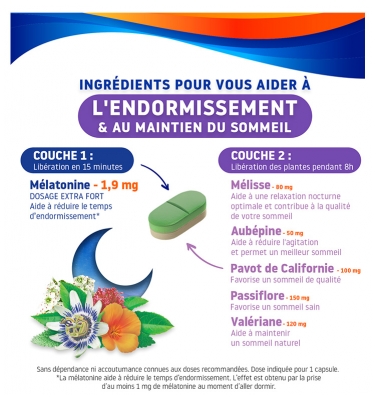 Valdispert Sommeil Intégral Lot de 2 x 30 Unités Offre Spéciale