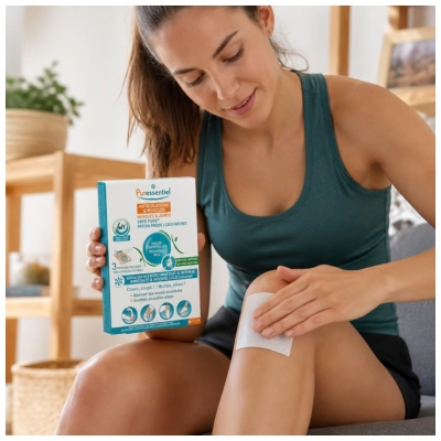 Puressentiel Cryo Pure Patchs Froids aux Huiles Essentielles 3 Unités