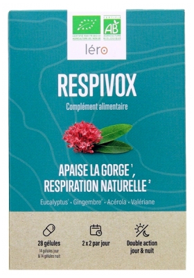 Léro Respivox Bio 7 Jours 28 Gélules