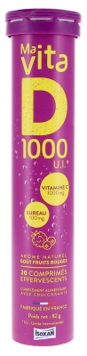 Isoxan Ma Vita D 1000 UI 20 UnitésEffervescentes