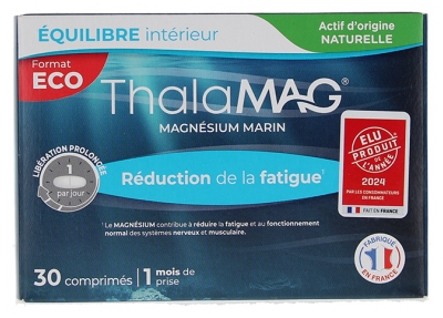 Laboratoires IPRAD Thalamag Magnésium Marin Équilibre Intérieur 30 Comprimés