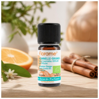 Florame Les Accords Parfumés Cannelle Orange Bio 10 ML