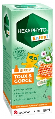 Hexaphyto Sirop Toux & Gorge Enfant