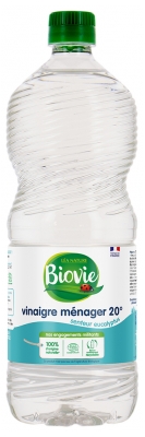 Biovie Vinaigre Ménager 20° Senteur Eucalyptus - Éco-Recharge - Parfum : Eucalyptus