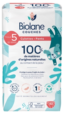 Biolane Taille 5 - 40 Culottes