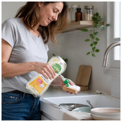 Biovie Vaisselle Mains Super Dégraissant d'1 Litre