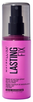 Maybelline New York Lasting Fix Spray Fixateur de Maquillage Fni Mat 100 ml