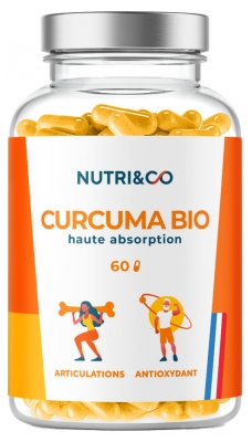 Nutri&Co Curcuma Bio Haute Absorption 60 Gélules