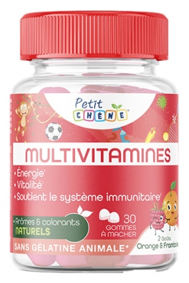Les 3 Chênes Petit Chêne Multivitamines 30 Gommes à Macher