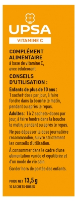 Upsa Vitamine c 500 mg Sachets-Doses