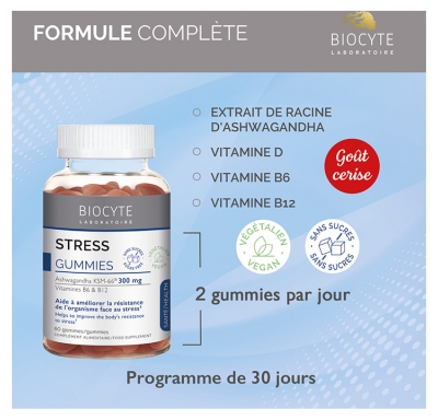 Biocyte Stress Gummies
