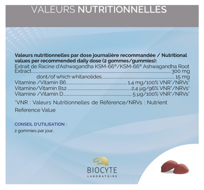 Biocyte Stress Gummies